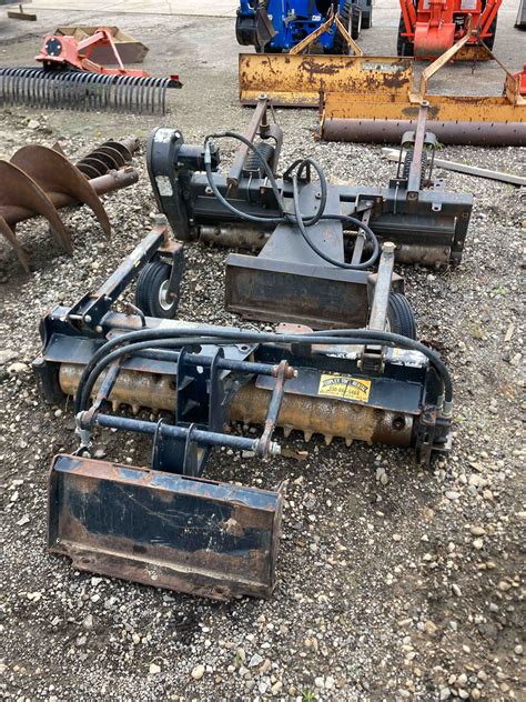 how to use a skid steer harley rake|walk behind harley rake rental.